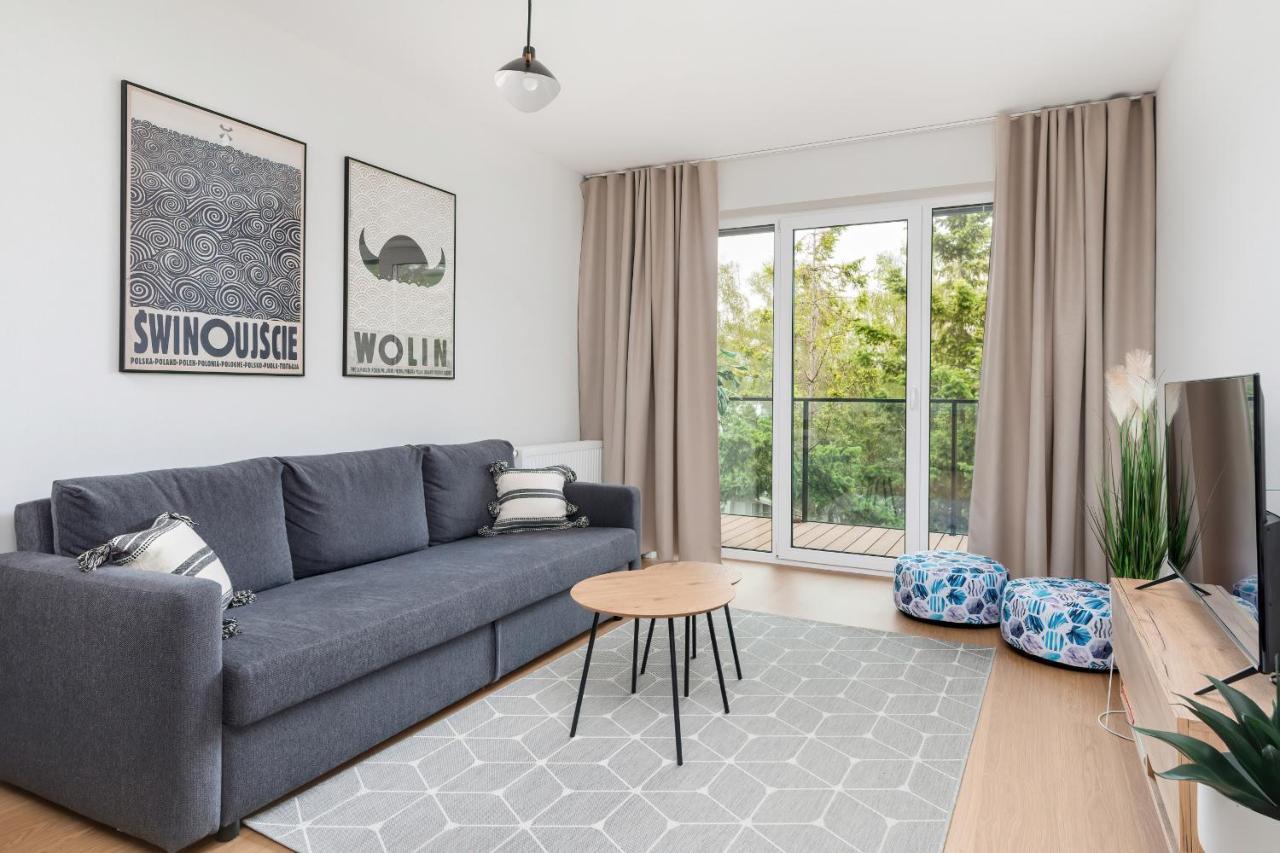 Wellness Resort Apartments Dziwnow Riverfront By Noclegi Renters Buitenkant foto
