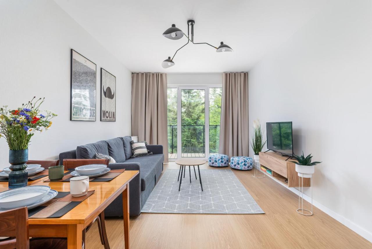 Wellness Resort Apartments Dziwnow Riverfront By Noclegi Renters Buitenkant foto