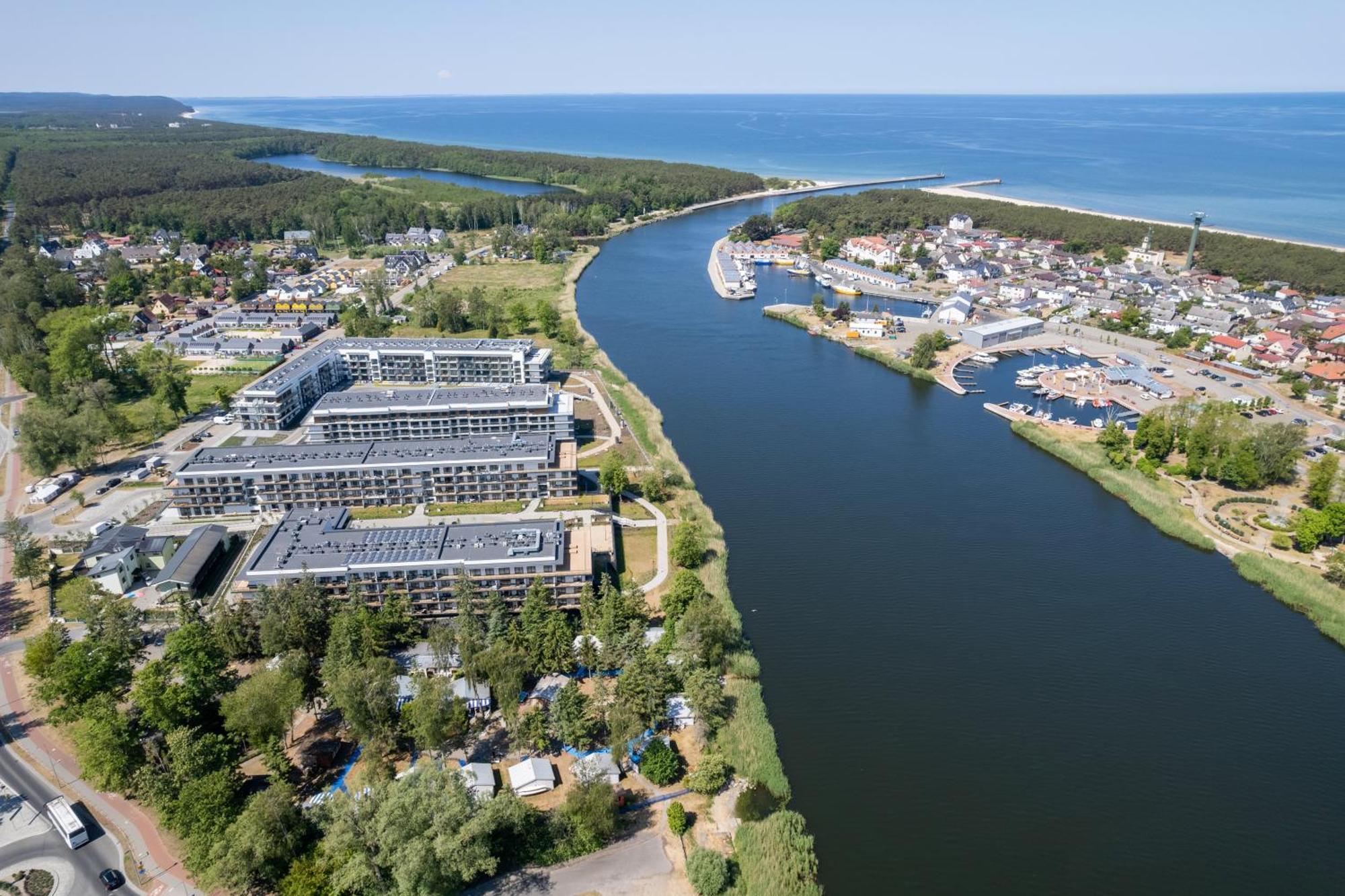 Wellness Resort Apartments Dziwnow Riverfront By Noclegi Renters Buitenkant foto